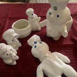 Vintage Doughboy kitchen set 4pc